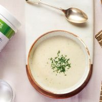 Herbalife setas con hierbas aromaticas